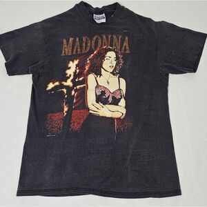 Hanes Madonna Like A Prayer 1989 Boy Toy Inc Rare Vtg 80's T-shirt Men's Small